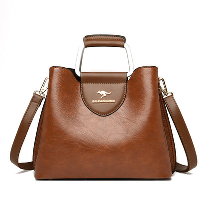 Sac Bandoulière Femme Style Kangourou
