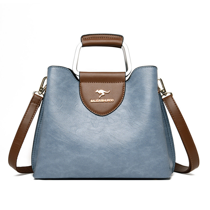 Sac Bandoulière Femme Style Kangourou