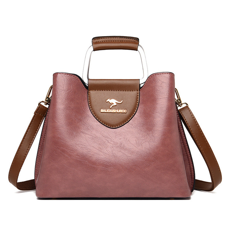 Sac Bandoulière Femme Style Kangourou