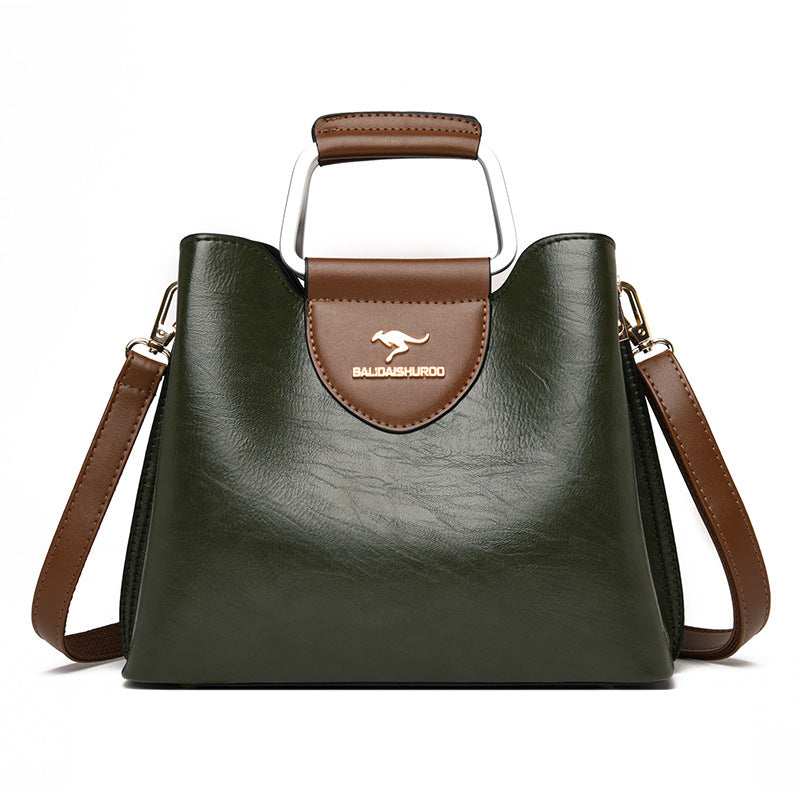 Sac Bandoulière Femme Style Kangourou