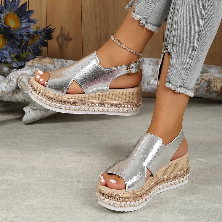 Sandales Femme Élégantes – Bout Ouvert & Découpes Modernes"